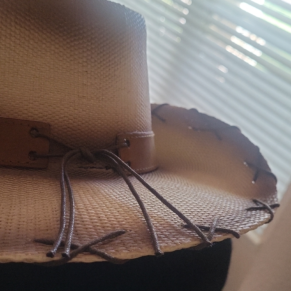Stylish Beige Women's Western Hat - Picture 4 of 9